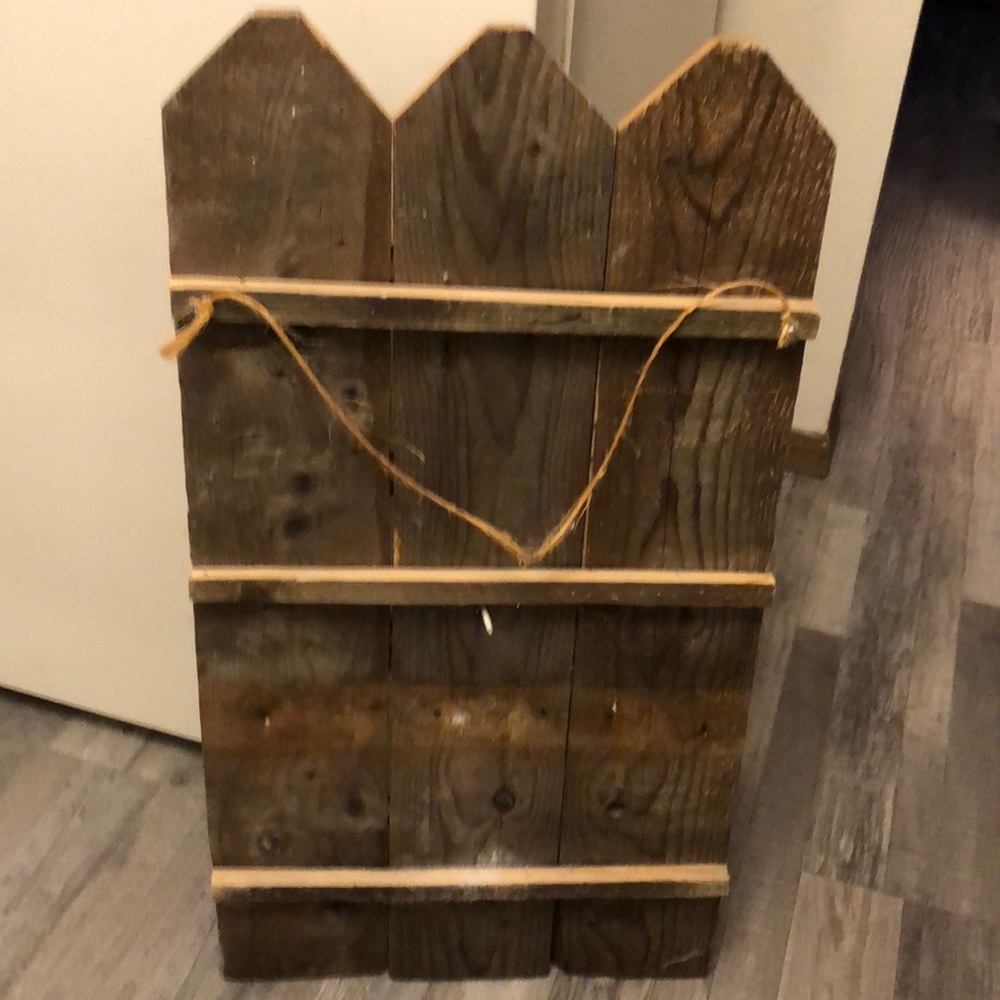 A wood shelf